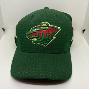 NHL x Adidas Minnesota Wild baseball cap - L/XL